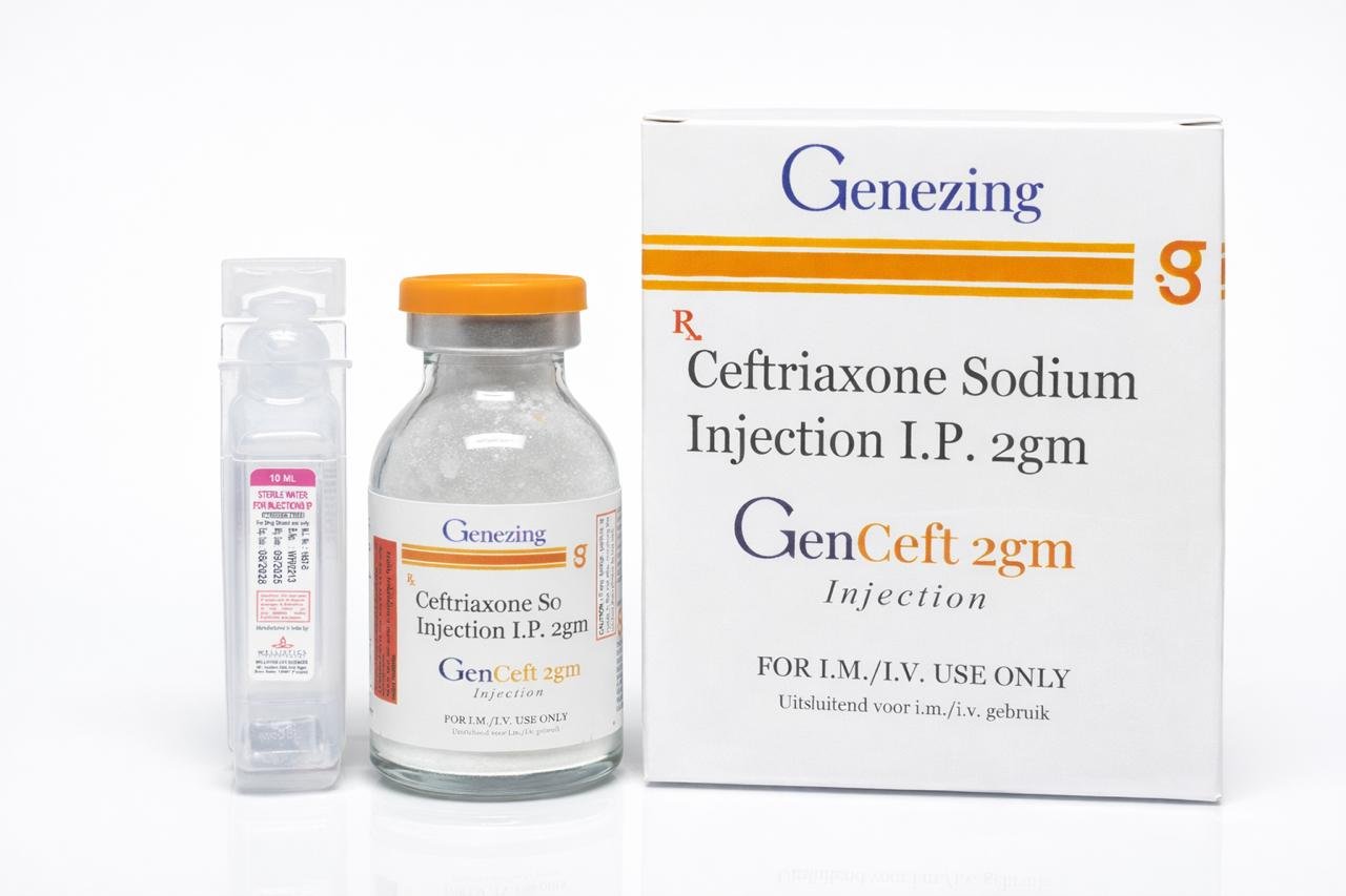 Inj. GenCeft 2 gram
